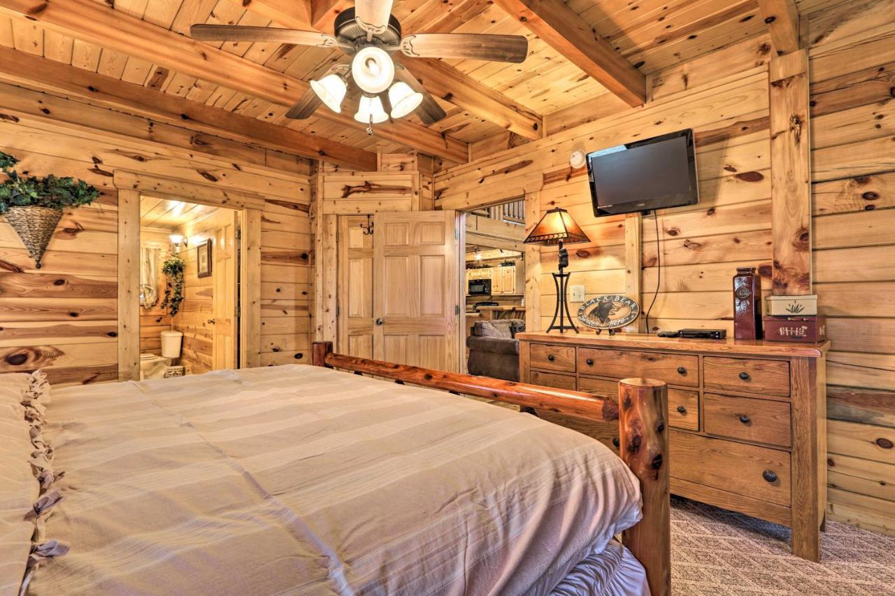Pigeon Forge Cabin With Games, 1 Mi To Parkway! المظهر الخارجي الصورة