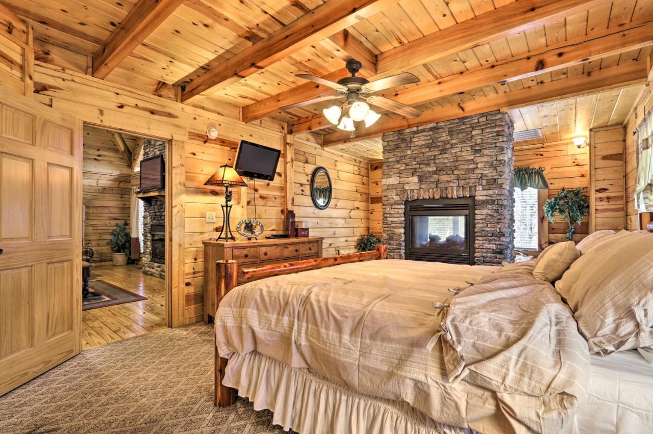 Pigeon Forge Cabin With Games, 1 Mi To Parkway! المظهر الخارجي الصورة