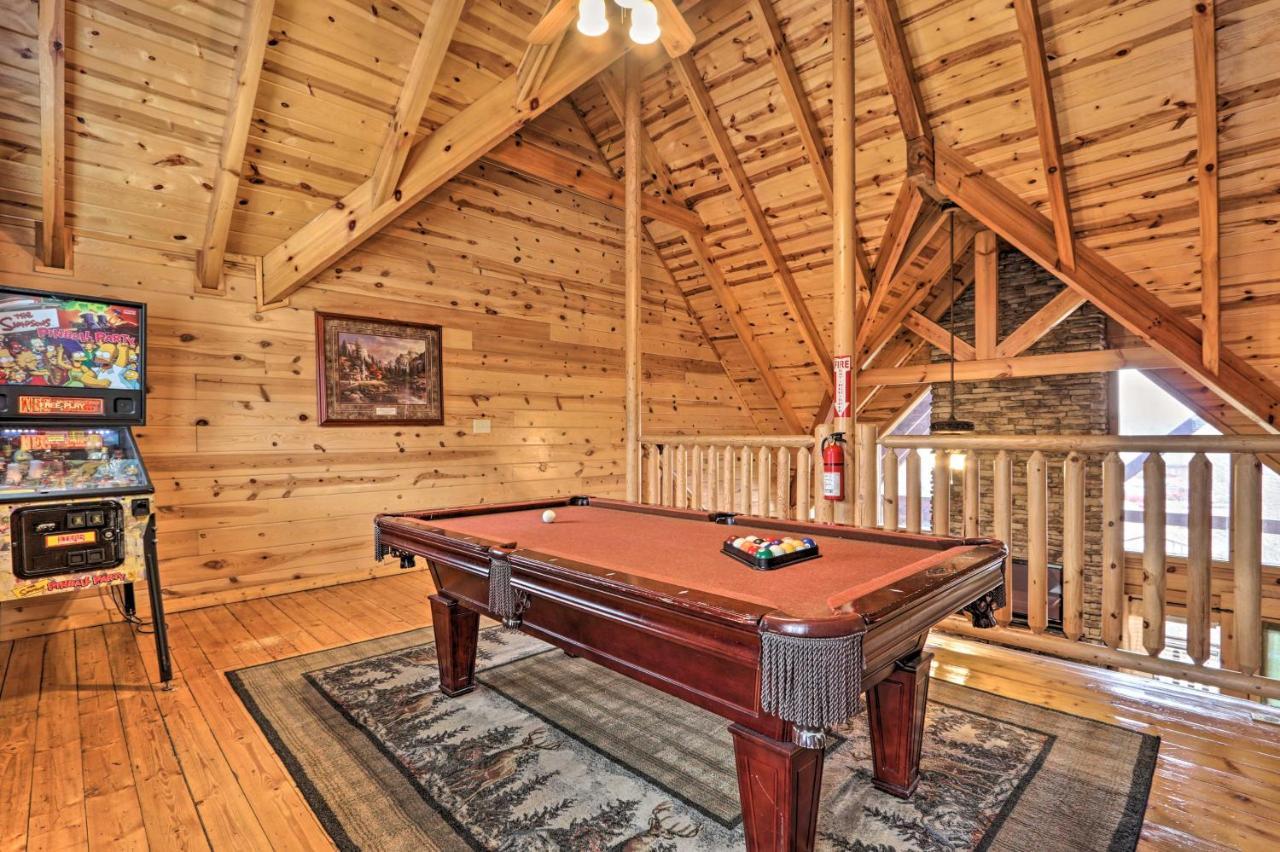 Pigeon Forge Cabin With Games, 1 Mi To Parkway! المظهر الخارجي الصورة