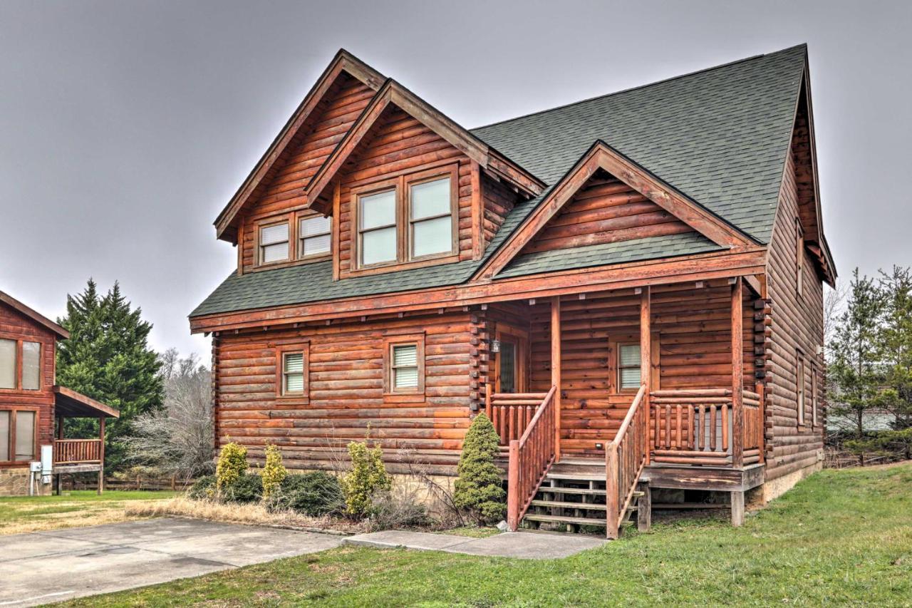 Pigeon Forge Cabin With Games, 1 Mi To Parkway! المظهر الخارجي الصورة